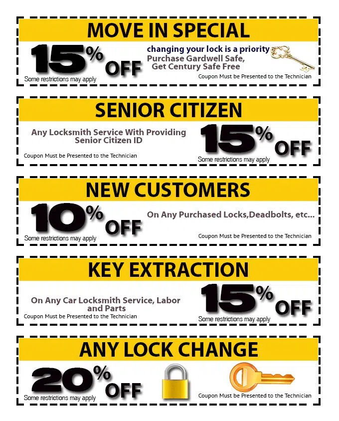 Security Locksmith Services Lawrence, MA 978-273-7305 - coupon-img
